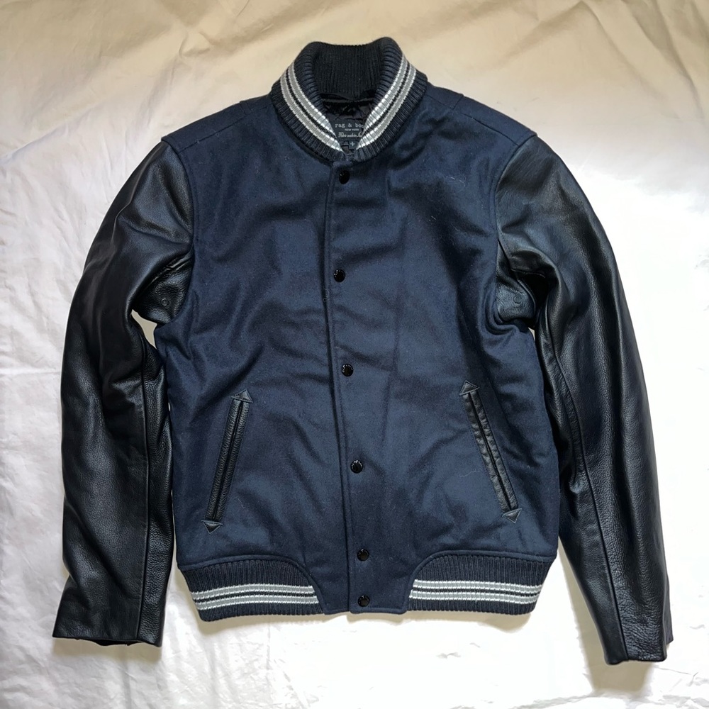 !!!NEW!!! Rag & Bone varsity jacket - Picture 4 of 11